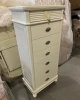 Комод высокий "Мария Сильва" Слоновая кость MS836  купить в интернет магазине Мебель из массива. Звоните +7 495 961-63-63 Комоды из массива дерева